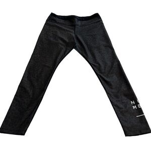 Nimble Black Animal Print Leggings - Size Medium